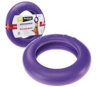 Ferplast Juguete Perro, Anillo de Entrenamiento Perros para Masticar, Correr, Saltar, Disparar, Robusto, No Tóxico, Flotante, Puller Maxi, Juegos para Perros Grandes, 1 Anillo de Fitness