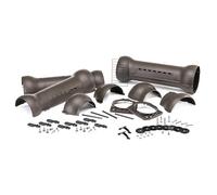 Ferplast Kit Completo de túnel Modular para Conejos y cobayas METRÒ Kit, Sistema de conexión para hábitats y jaulas con Accesorios Metrò incluidos