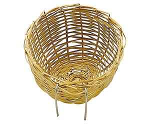 FERPLAST Nido DE Mimbre para PAJAROS 8,6X5CM