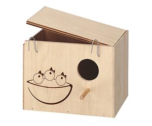 Ferplast NIDO para Pájaros, Casas para pájaros, Casa en Madera FSC para Pájaros, Decoración de Exterior