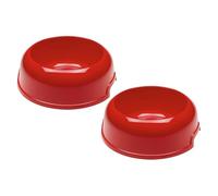 Ferplast Party Comedero para Perro y Gato Ecológica, Antideslizante, Apto para Viajar, Plástico Reciclado, Small (0,5 L)