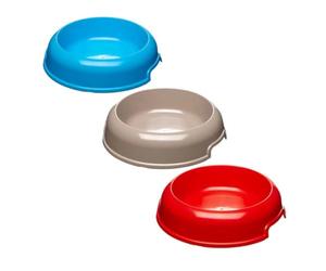 Ferplast Party Comedero para Perro y Gato Ecológica, Antideslizante, Apto para Viajar, Plástico Reciclado, Extra Small (0,3 L)