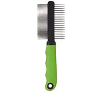 Ferplast 85792899 Peine para Gatos Gro 5792, Delicias Púas Redondeadas, óptima para Animales de Pelo Medio y Largo, 20,3 x 1,6 x 6,4 cm