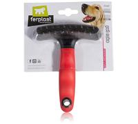 Feplast 85852899 Rastrillo para Perros Gro 5852, Delicadas Puntas Redondeadas, Ideal para Animales de Pelo Medio y Largo, 11 x 15.5 Cm