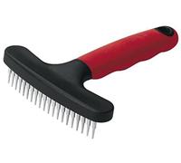 Feplast 85848899 Rastrillo para Perros Gro 5848, Delicadas Puntas Redondeadas, Ideal para Animales de Pelo Medio y Largo, 11 x 15.5 Cm