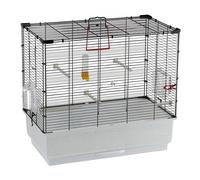 Ferplast Rekord 4 Bird Cage, 60 x 32.5 x 57.5 cm, Black