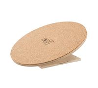 FERPLAST Rueda de Hámster de Madera, Disco de Carreras de Ratón Chinchilla, Juguetes de Madera, Diámetro 30 cm