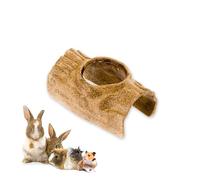 Ferplast Snack Natural para Roedores, Hámsters, Cobayas y Conejos, Favorece la Higiene Dental, Estimula el Juego y Ofrece Sabor y Bienestar Diariamente, en Forma de Tronco