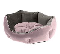 FERPLAST Sofa Terciopelo Perro Gato Queen 60 Morado Gris