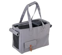 Ferplast Transportín Gato Jetset, Transportín Perro, Mochila Gato, Gatos, Correa de Seguridad, Máx. 12 kg, 40 x 20 xh 30 cm