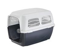 Ferplast Transportín Perro Clipper 6, IATA, Transportín para Perros Grandes MAX 45 Kg, Transportín Rígido, Viaje Mascotas Coche Avión Tren, 93 x 65 x h 68 cm, Puerta de Acero, Cierre Seguro