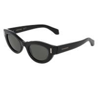 Ferragamo Donna Ferragamo SF2062SE 001 Gafas de sol Acetato Nero Cat Eye Normale