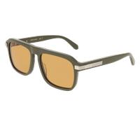 Ferragamo Hombre SF2087S 320 Gafas de sol Acetato Verde Ocre Cuadrada Normal