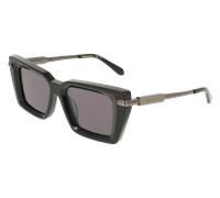 Ferragamo Mujer Ferragamo SF2089S 001 Gafas de sol Acetato Negro Gris Cuadrada Normal