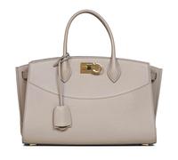 Ferragamo - New Studio Soft Bag - Bags - Mujer - Beige - ONE SIZE -