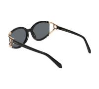Ferragamo Mujer Ferragamo SF2111S 001 Gafas de sol Acetato Negro Gris Redonda Normal