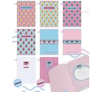 Ferragni Pigna - Cuaderno escolar claro, 42 hojas, línea 5 mm, 5 unidades