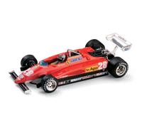 Ferrari 126C2 Italia Gp Monza 1982 + Piloto #28 1:43 2005 R288CH Brumm