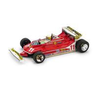 Ferrari 312 T5 J.Scheckter 1980 #1 Monaco Gp + Piloto 1:43 Modelo R576CH Brumm