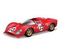 Ferrari 330 P4 Daytona 1:24 Bburago Kit 18-26588 Modelo de instalación de vehículo