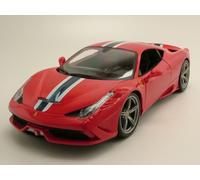 Ferrari 458 Speciale Rojo Modelo De Coche 1:18 Bburago
