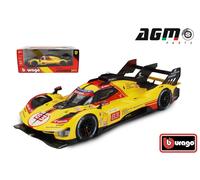 Ferrari 499P #83 Le Mans 2024 Kubica Shwartzmann Coche De Modelo 1:18 Bburago