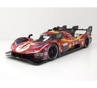 1:18 BURAGO Ferrari 499P #51 Le Mans 2025 Pier Guidi Calado Giovinazzi BU16307