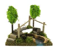 Ferrari & Arrighetti Accesorios Belén: Curva de río con Puente - Colección Bertoni