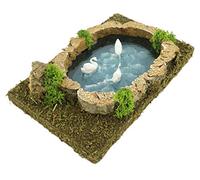 Ferrari & Arrighetti Accesorios Belén: Lago con cisnes - Colección Bertoni