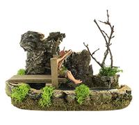 Ferrari & Arrighetti Accesorios Belén: Lago con Pescador - Colección Bertoni