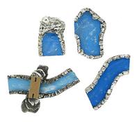 Ferrari & Arrighetti Accesorios Belén: Río de Yeso Modular (4 Piezas) - Colección Bertoni