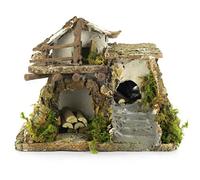 Ferrari & Arrighetti Casa Rural con fogata eléctrica para Decorar el Belén - Pesebres Bertoni