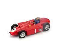 Ferrari D50 GP Gran Bretaña 1956 Juan Manuel Fangio #1+ Piloto 1:43 R076CH