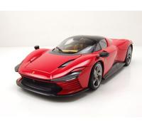Ferrari Daytona SP3 Rojo Coche Modelo 1:18 Bburago Signature Metal