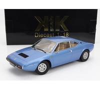 FERRARI DINO 308 GT4 1974 AZUL MODELISMO ESCALA 1/18 MODELO DE COCHE ESTÁTICO