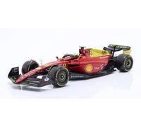 Ferrari F1-75 Carlos Sainz #55 Italian Gp 75 Años Giallo Modena 1/18 Bburago F1