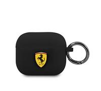 Ferrari FEA3SILBK - Funda de Silicona para AirPods 3, Color Negro