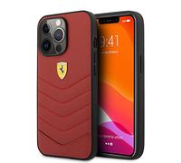 Ferrari FEHCP13LRQUR - Funda para iPhone 13 Pro / 13 6,1", Color Rojo
