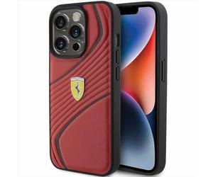 Ferrari FEHCP15LPTWR - Carcasa rígida para iPhone 15 Pro de 6,1 pulgadas, color rojo