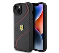 Ferrari FEHCP15MPTWK - Carcasa para iPhone 15 Plus de 6,7 Pulgadas, Color Negro