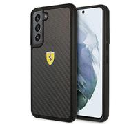 Ferrari FEHCS22SFCAK - Funda para S22 S901, Color Negro