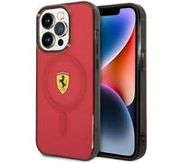 Ferrari FEHMP14XURKR - Carcasa rígida para iPhone 14 Pro Max de 6,7", color rojo