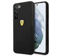 Ferrari FESSIHCS22SBK - Carcasa de Silicona para S22 S901, Color Negro