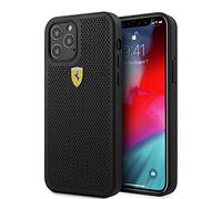 Ferrari Funda Dura PU para Apple iPhone 12 Pro MAX - Negro