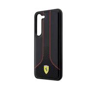 Ferrari Funda para Galaxy S23 Perforada y Diseño Lujoso,