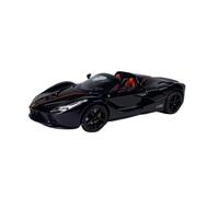 Ferrari Lafa 70th Anniversary Edition - Modelo de Coche de aleación simulada, Escala 1:24, colección de Fans, Adorno de Metal Decorativo Hofortme No Control Remoto Modelos(Negro)