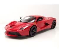Ferrari LaFerrari 2013 Rojo Coche Modelo 1:18 Die-Cast Bburago 24 cm con OVP