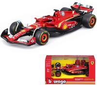 Ferrari Leclerc SF-24 Modelo Auto Fórmula 1 2024 Diecast 1/43 Piloto 16 Bburago