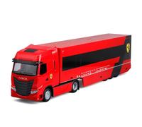 FERRARI Modelo Camión Iveco S-Way 570 Con Auto LECLERC SF-24 F1 Escala 1/43