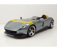Ferrari Monza SP1 2018 Gris Coche a Escala 1:18 Bburago